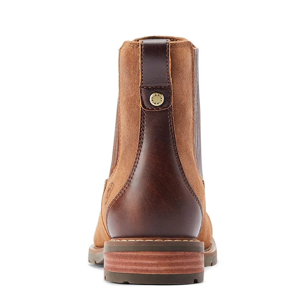 40% OFF - ARIAT Wexford H2O Waterproof Chelsea Boots - Womens - Saddle Suede - Sizes: UK 5.5