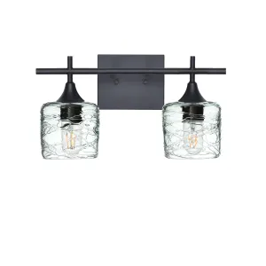 601 Spun: 2 Light Wall Vanity