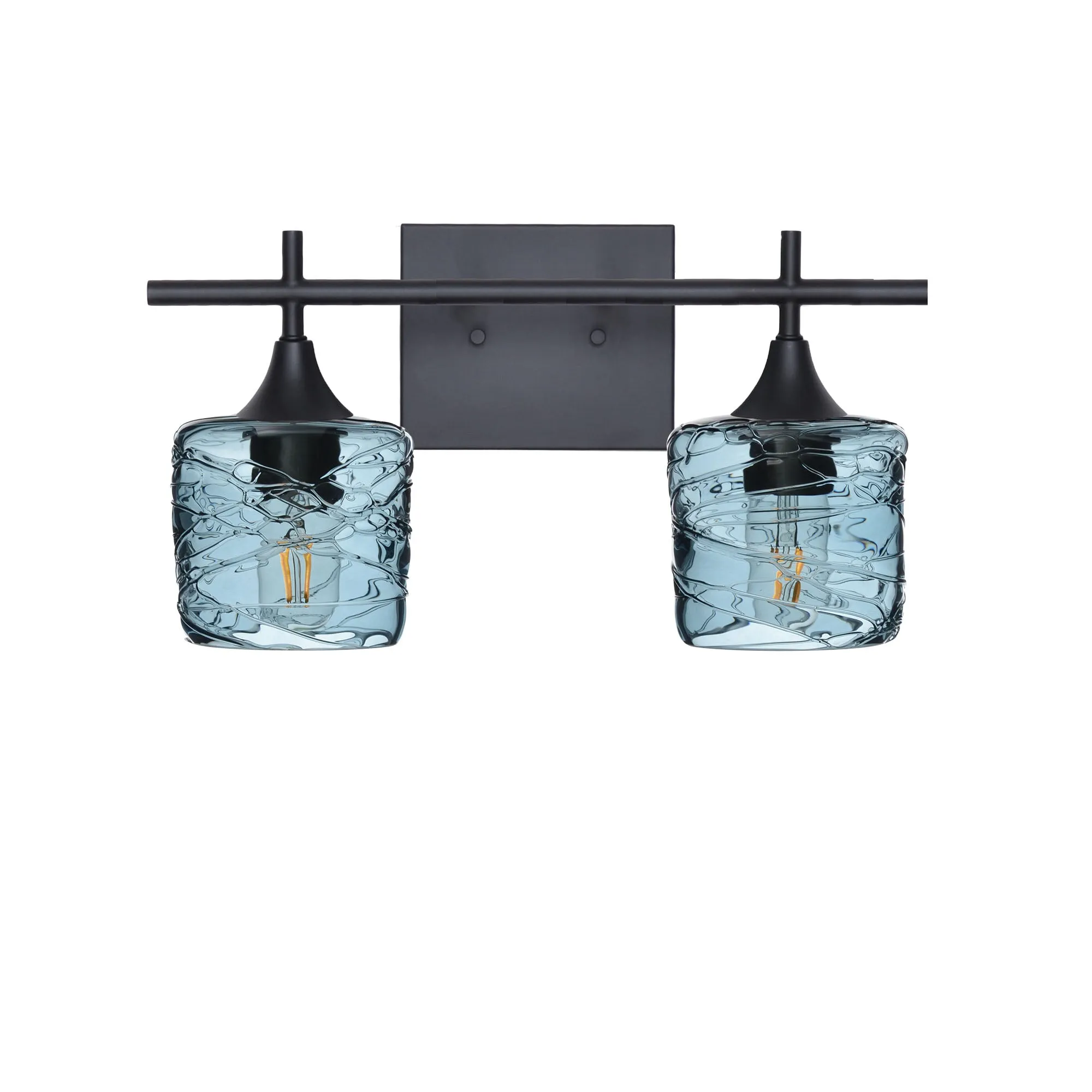 601 Spun: 2 Light Wall Vanity