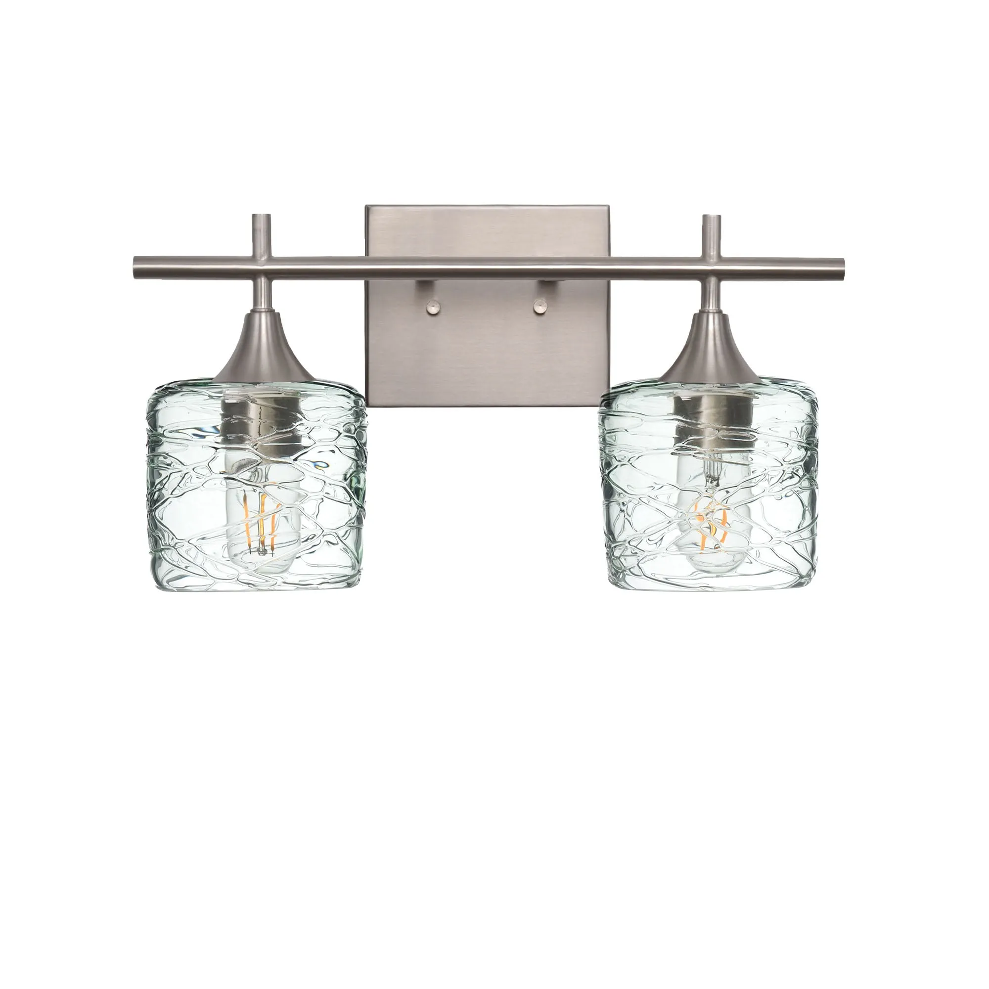 601 Spun: 2 Light Wall Vanity