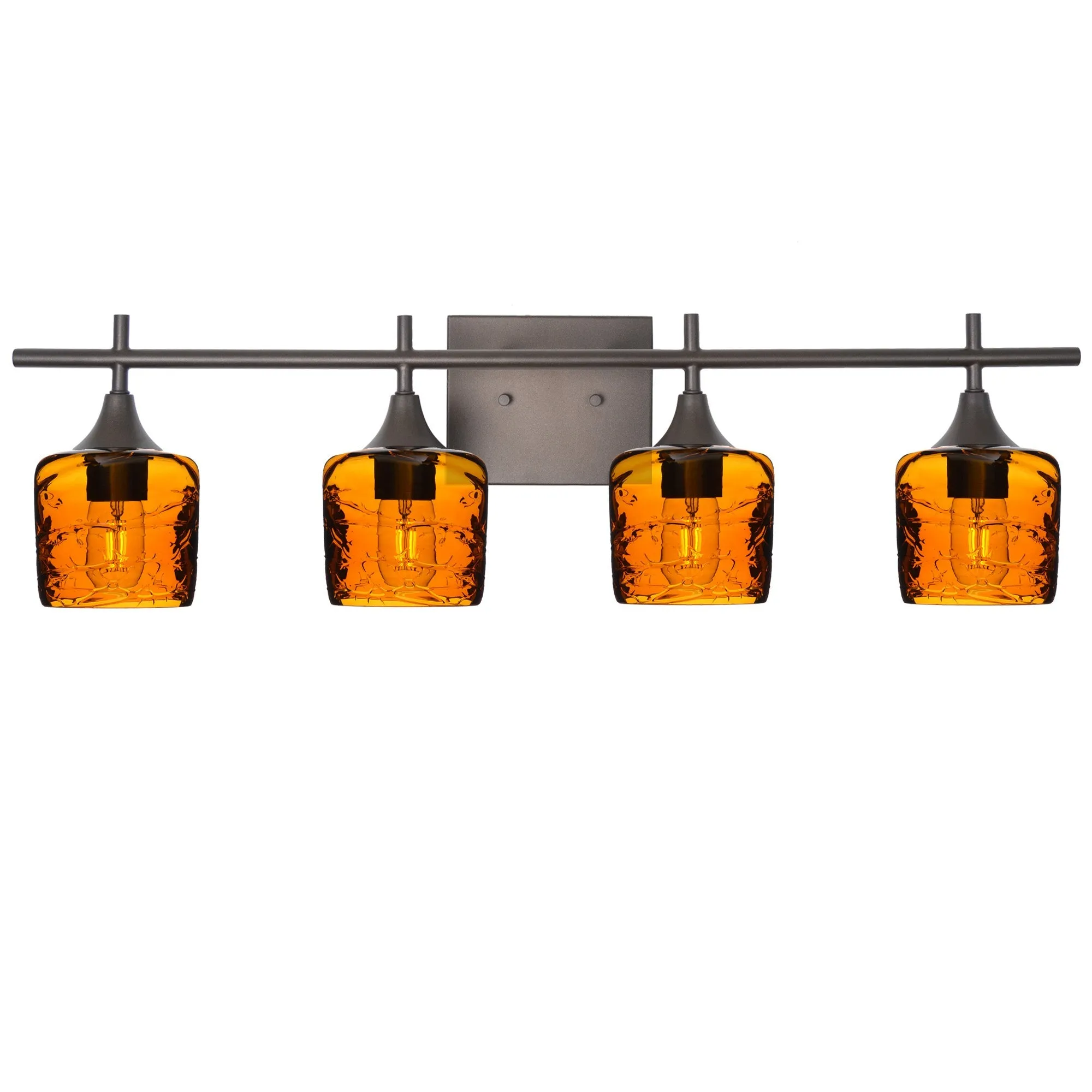 601 Spun: 4 Light Wall Vanity