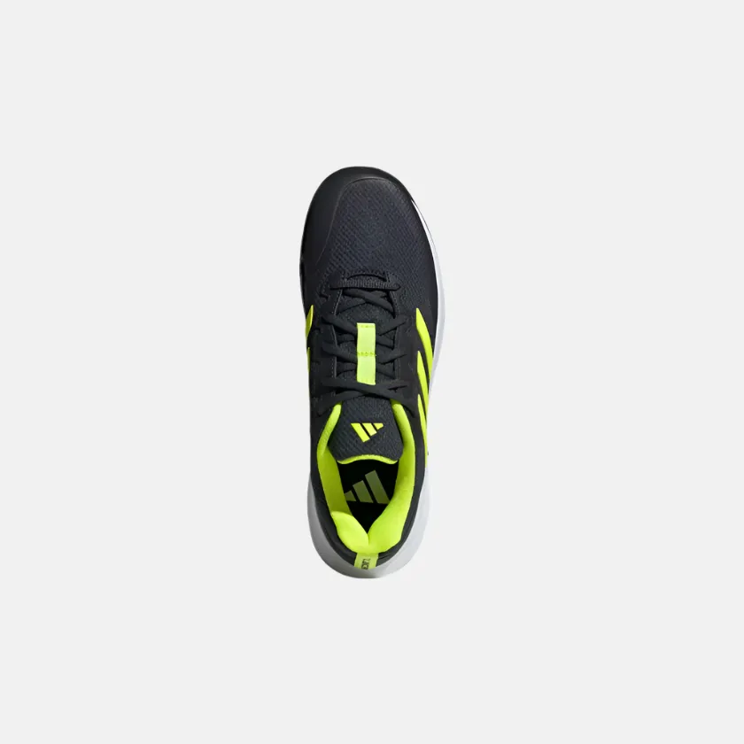Adidas Gamecourt 2.0 Men's Tennis Shoes -Carbon/Lucid Lemon/Cloud White