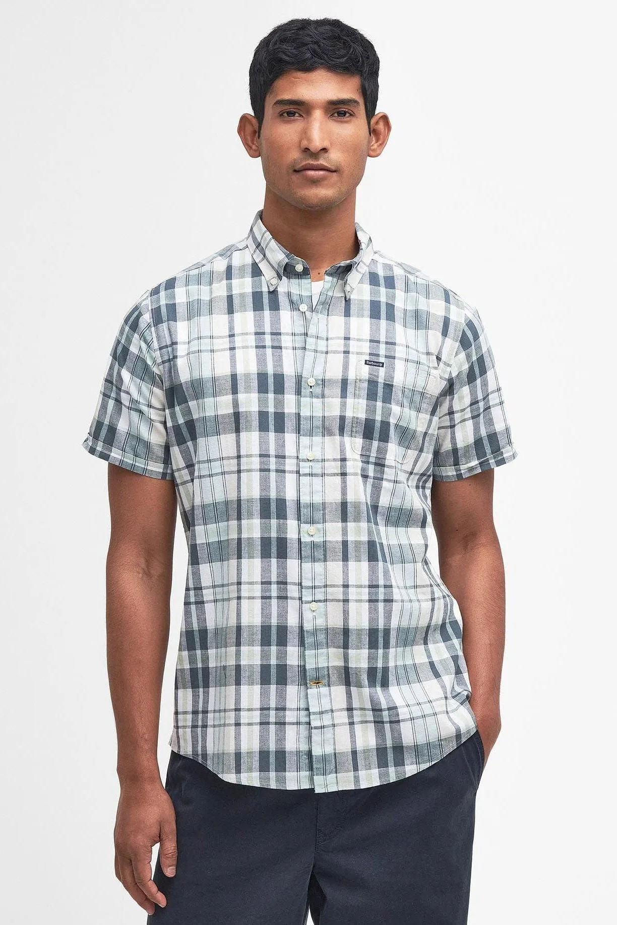 Alford Tailored Short Sleeve Shirt - Classic White