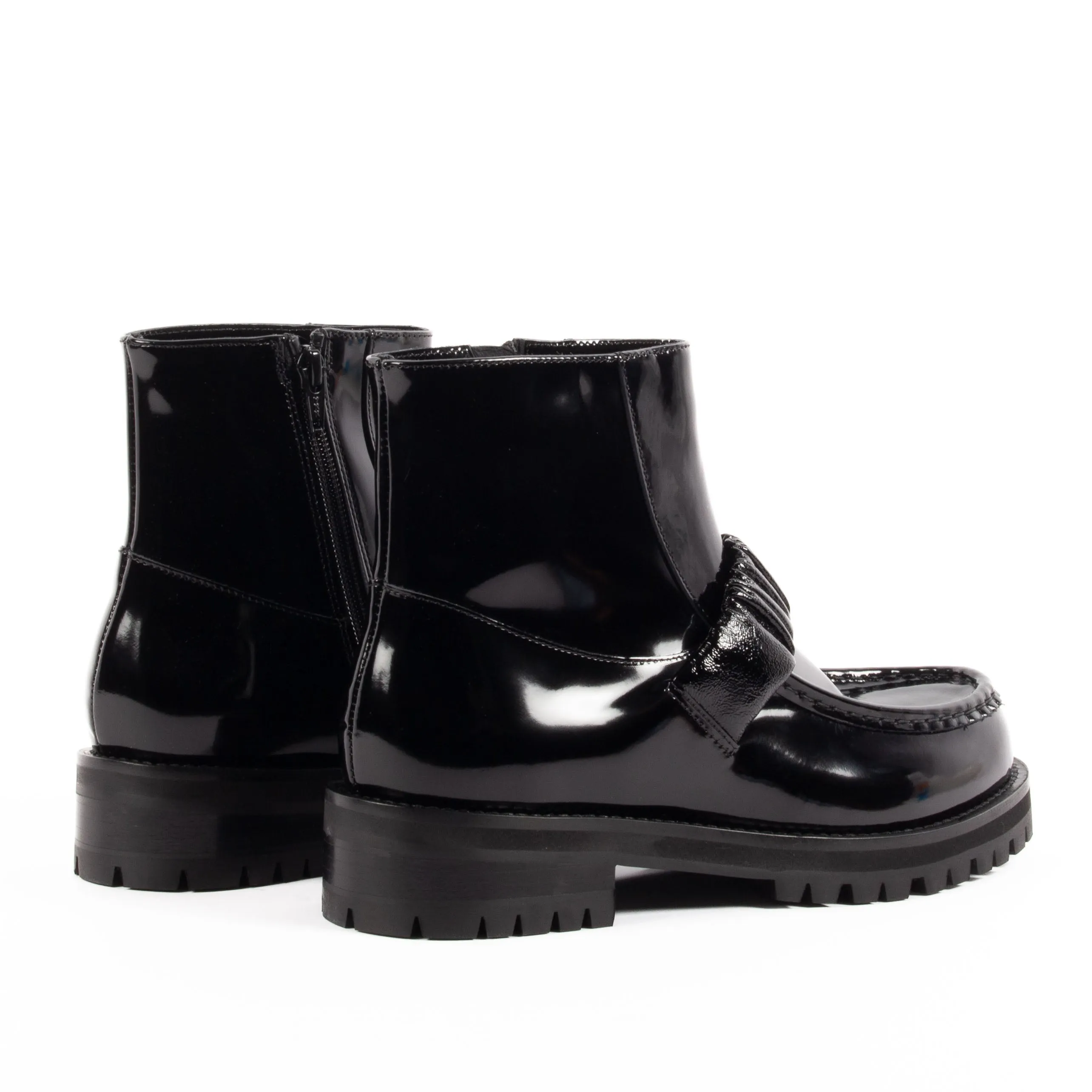 Andrea Loafer Boots Black