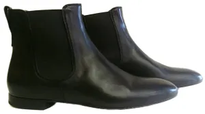 Benson´s, Silvestro, schwarze Stiefelette aus Nappaleder