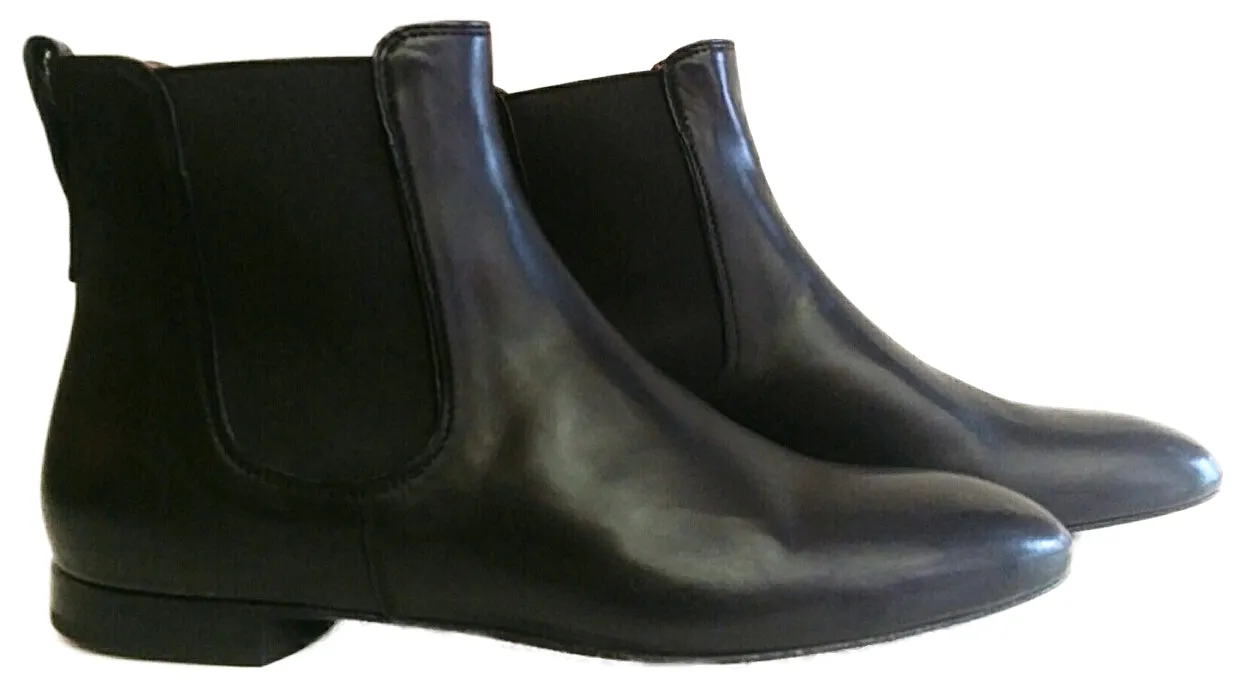 Benson´s, Silvestro, schwarze Stiefelette aus Nappaleder