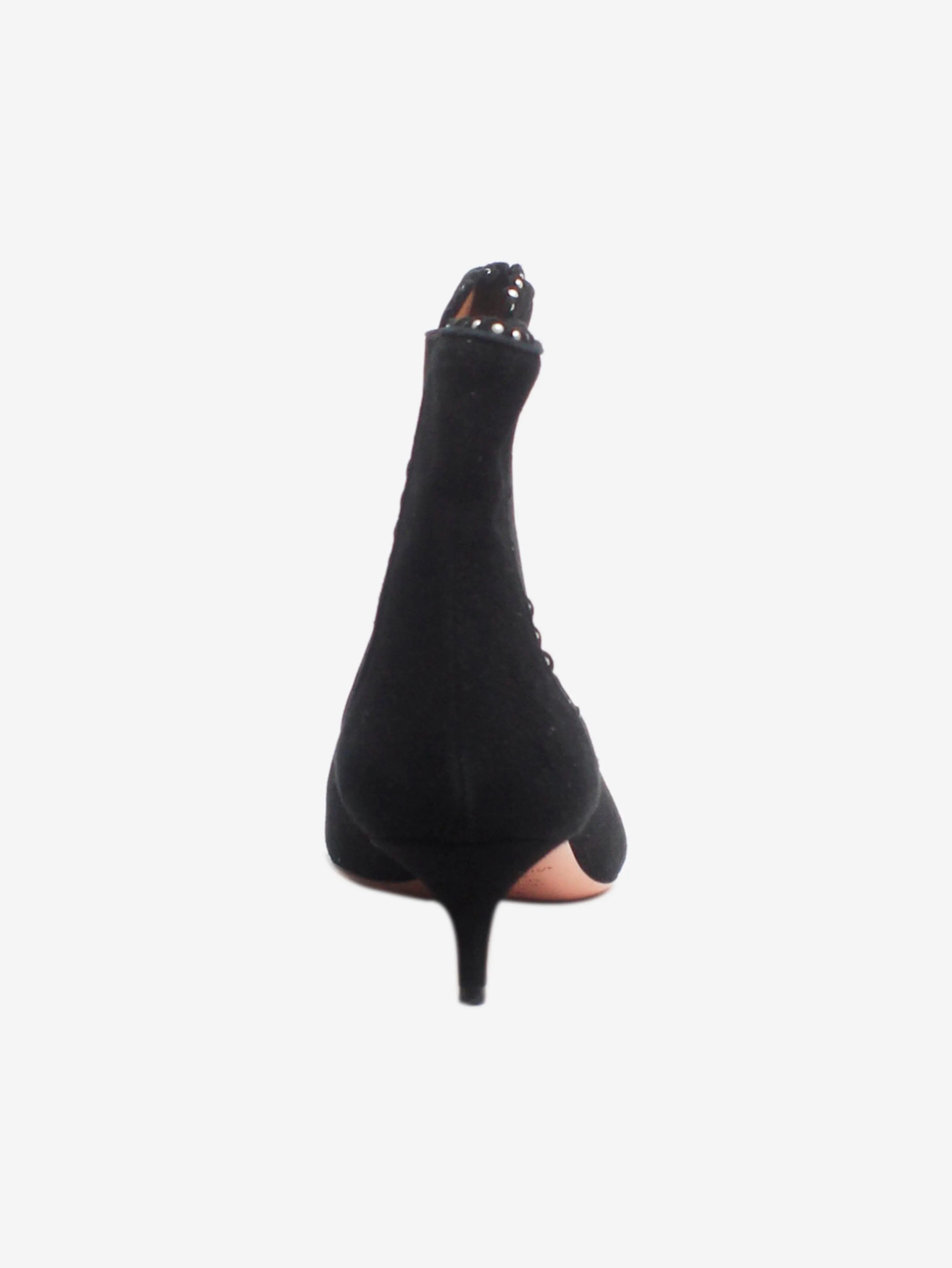 Black heeled chelsea boots - size EU 40