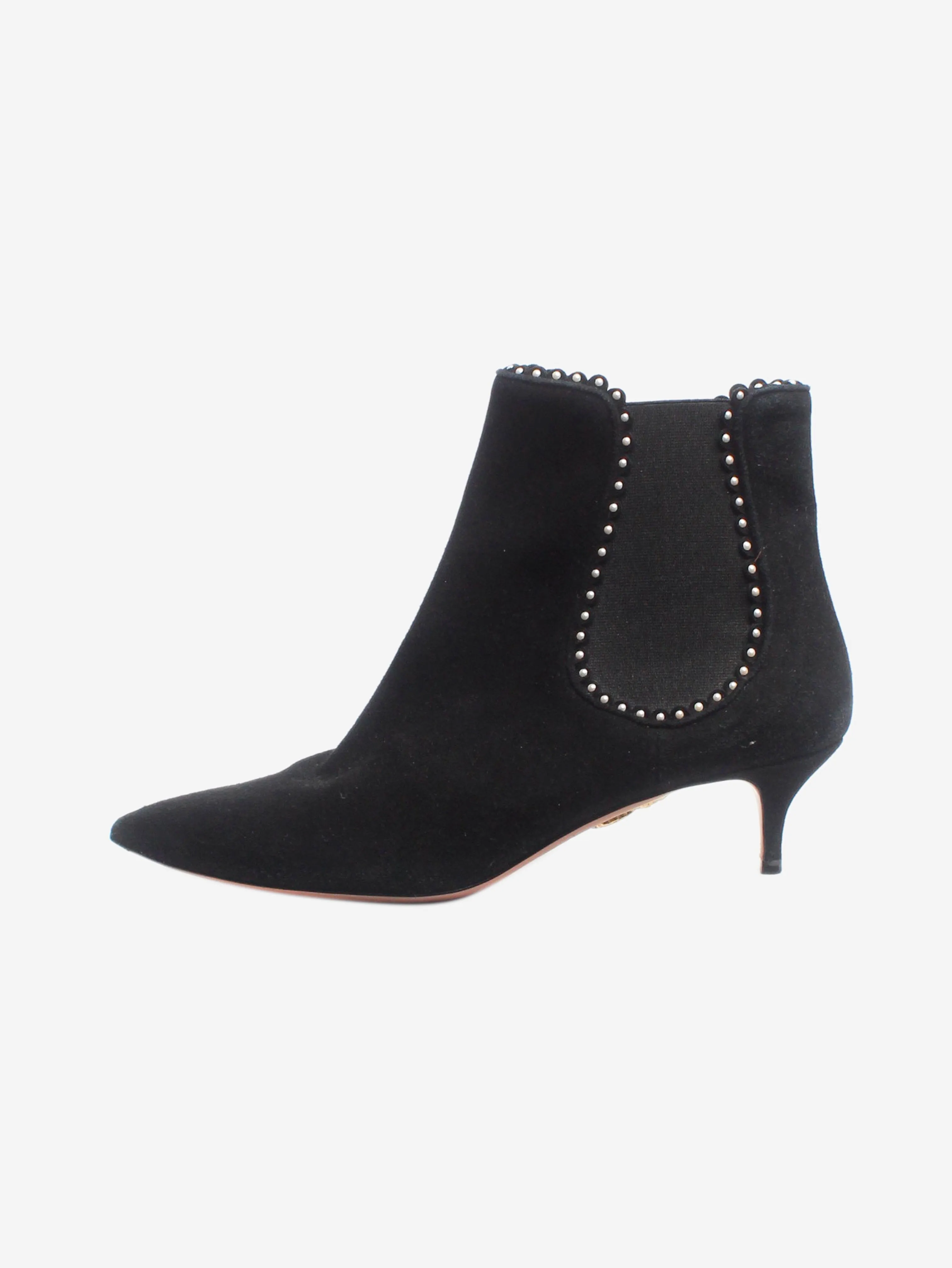 Black heeled chelsea boots - size EU 40