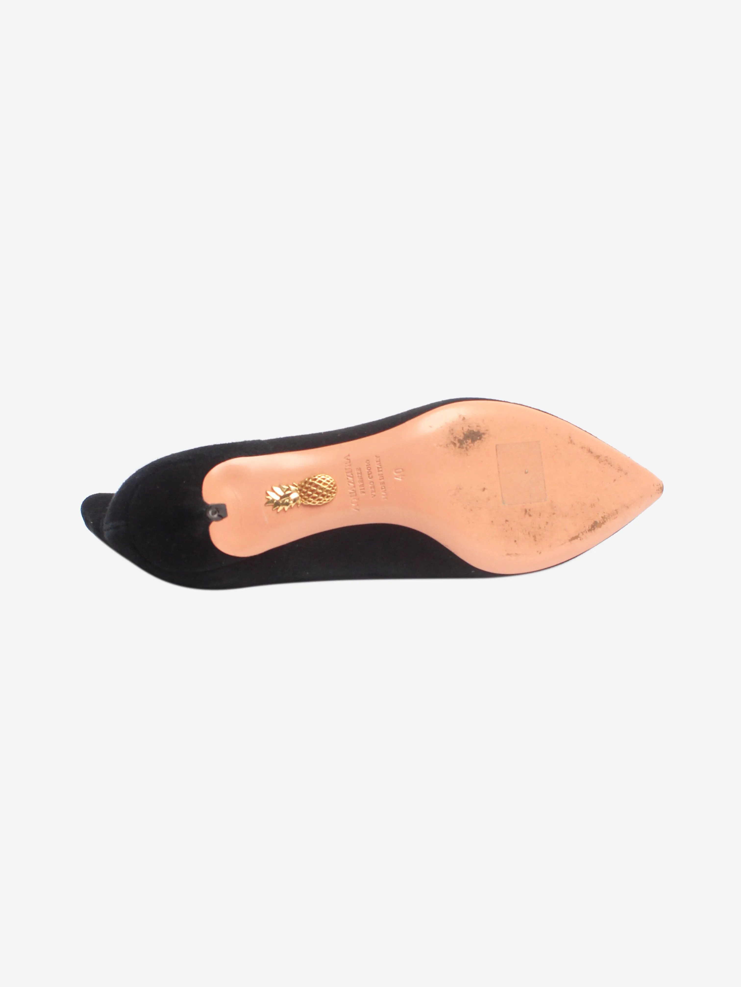 Black heeled chelsea boots - size EU 40
