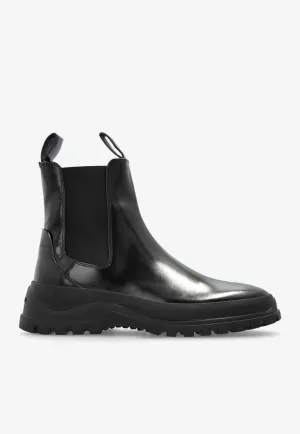 Bossons Leather Chelsea Boots