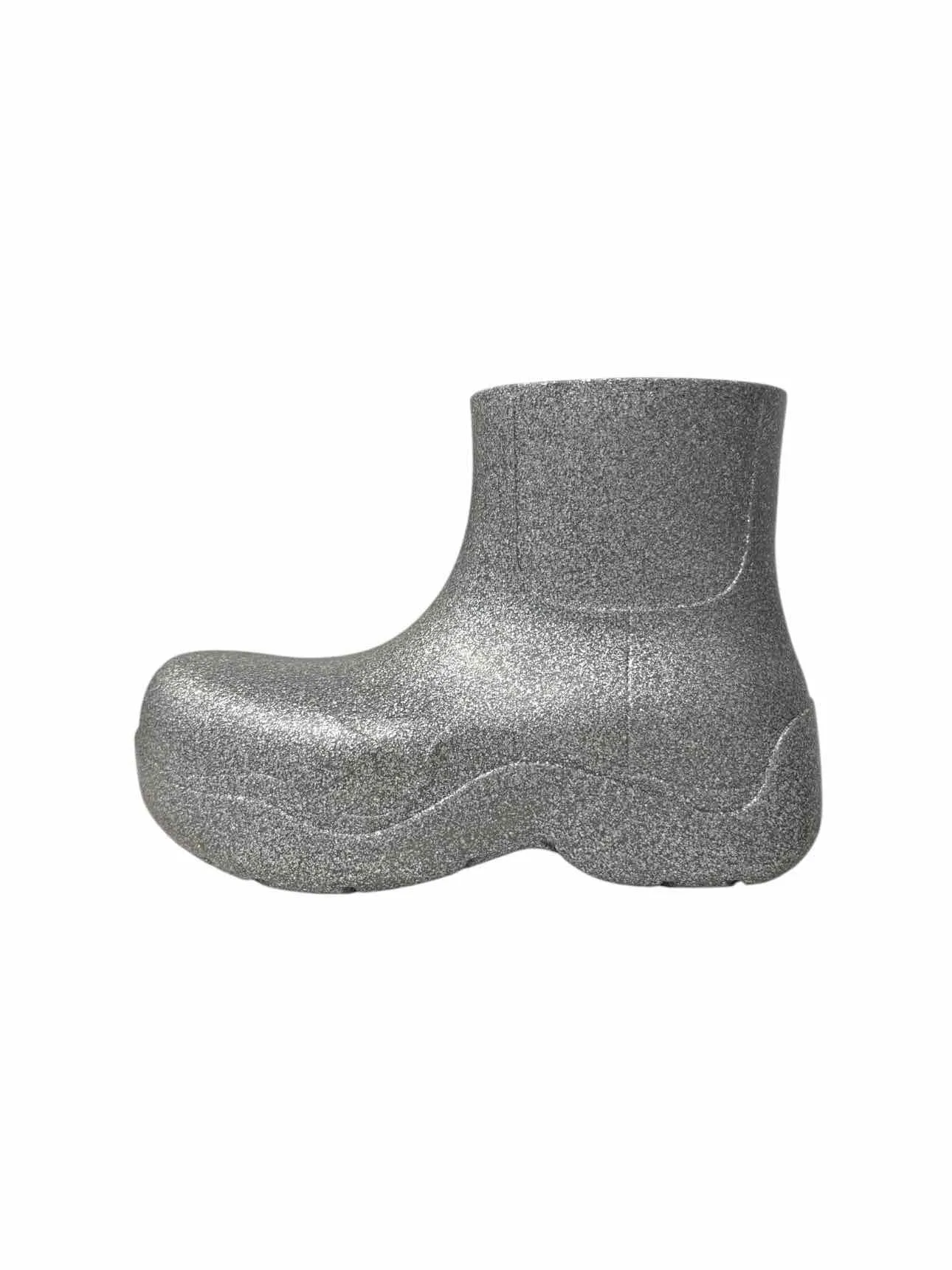 Bottega Veneta Sparkle Puddle Size 38 Ankle Boots