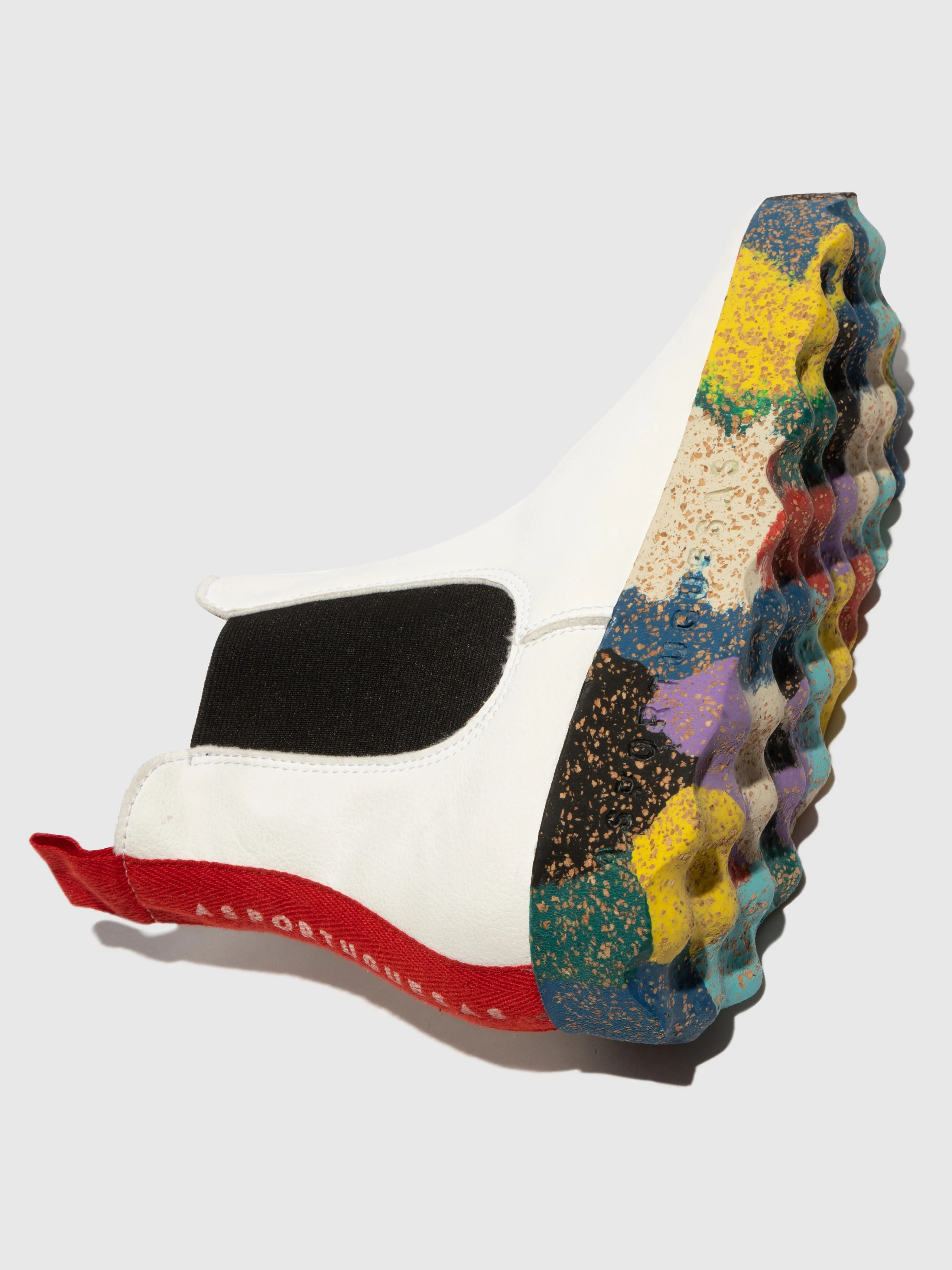 Chelsea Ankle Boots CAIA WHITE MULTI