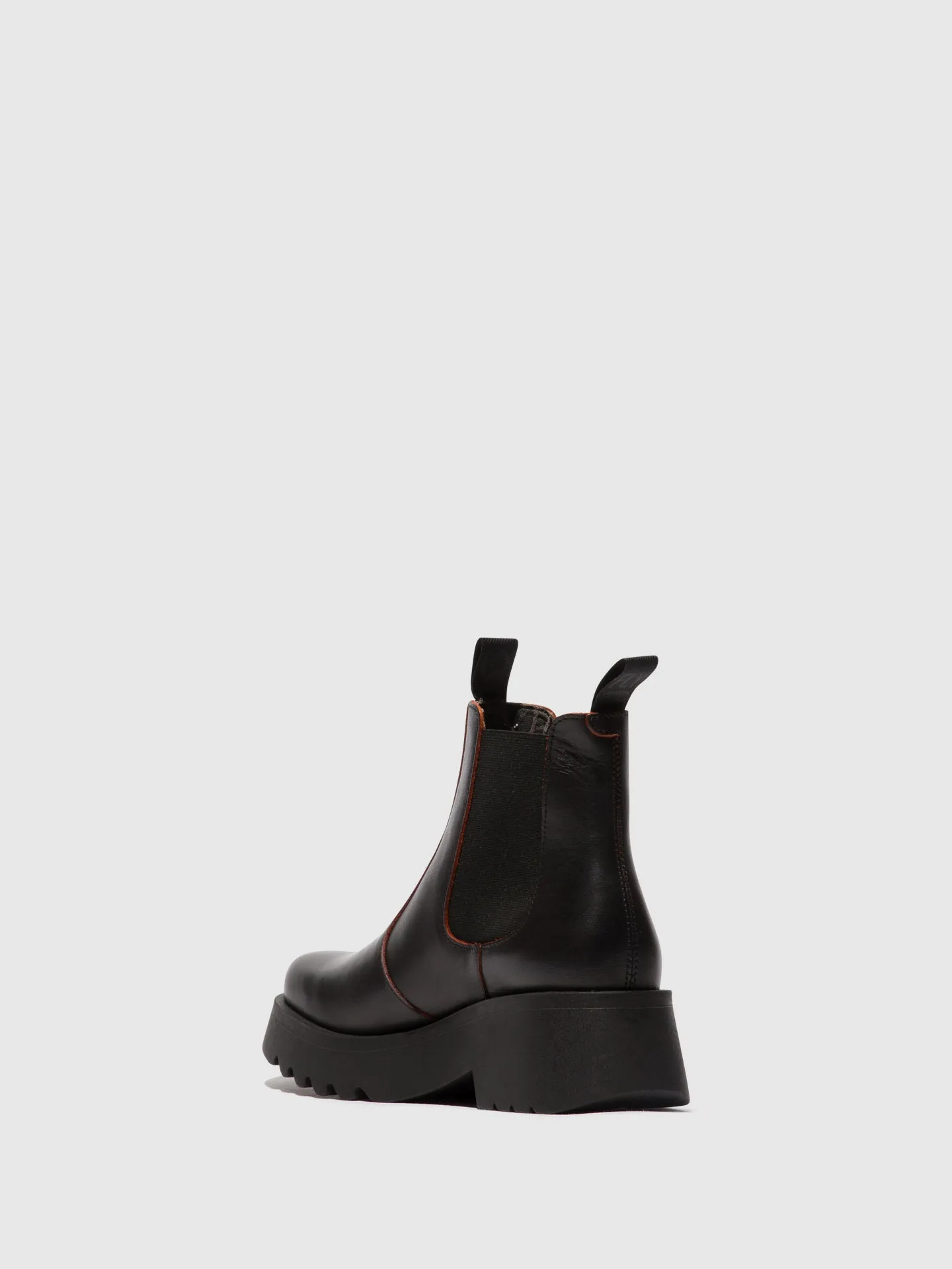 Chelsea Ankle Boots MEDI789FLY JAVA BLACK/RED