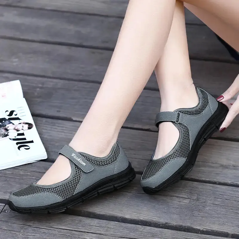 Durable Breathable Lace-up Non-slip Sport Shoes
