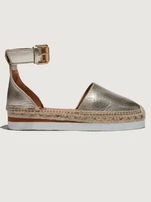 Glyn Espadrille - Light Gold