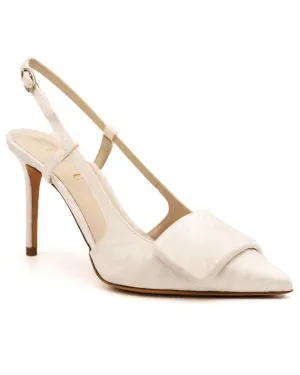 Halen Slingback Pump in White