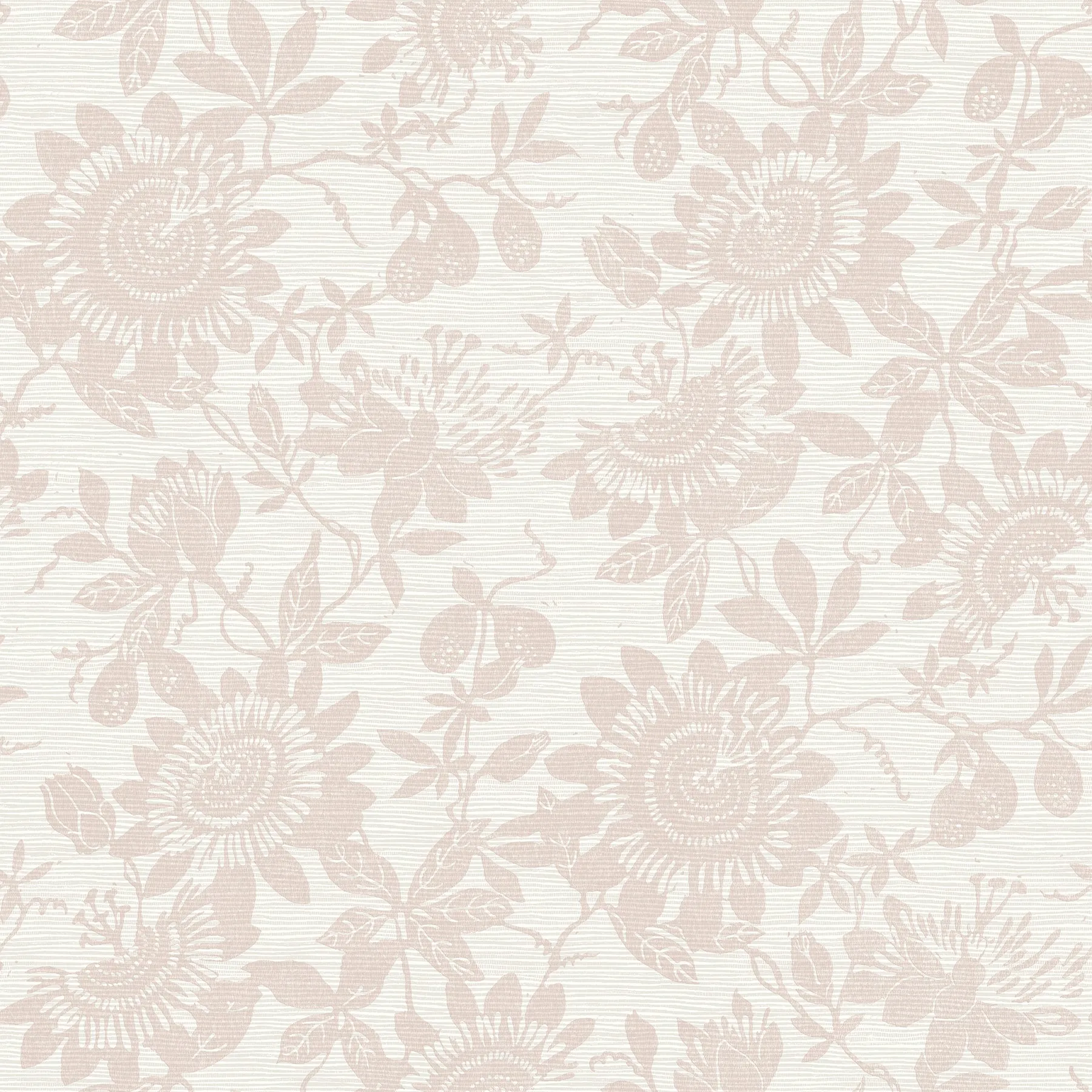 Helen Light Green Floral Trail Wallpaper