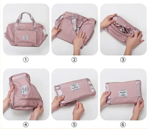 High-capacity Travel Bag with Shoe Compartment