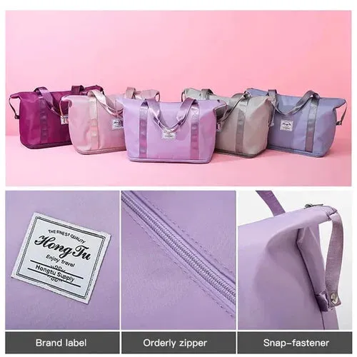 High-capacity Travel Bag with Shoe Compartment