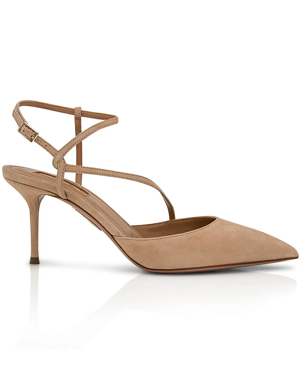Independent Woman Pump in Nude