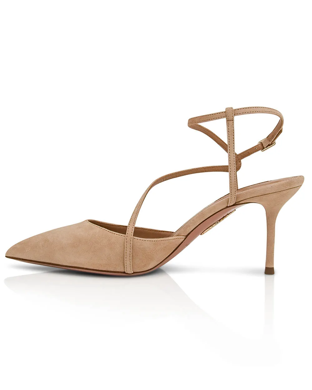 Independent Woman Pump in Nude