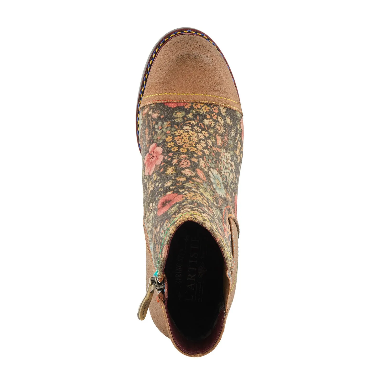 L'Artiste Melvina Ankle Boot (Women) - Brown Multi