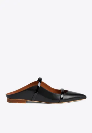 Maureen Nappa Leather Flat Mules
