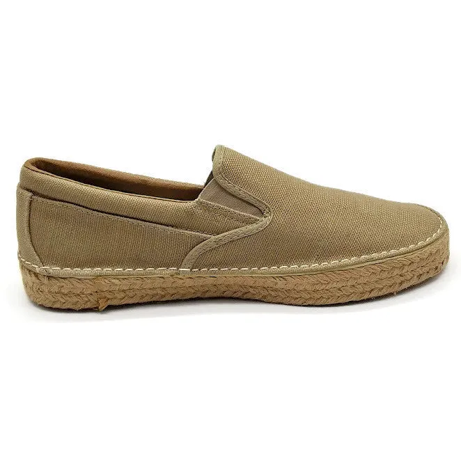 Men Boat Shoes Sperry Top Sider Casual Canvas Comfort Walking Sneakers Beige 10M