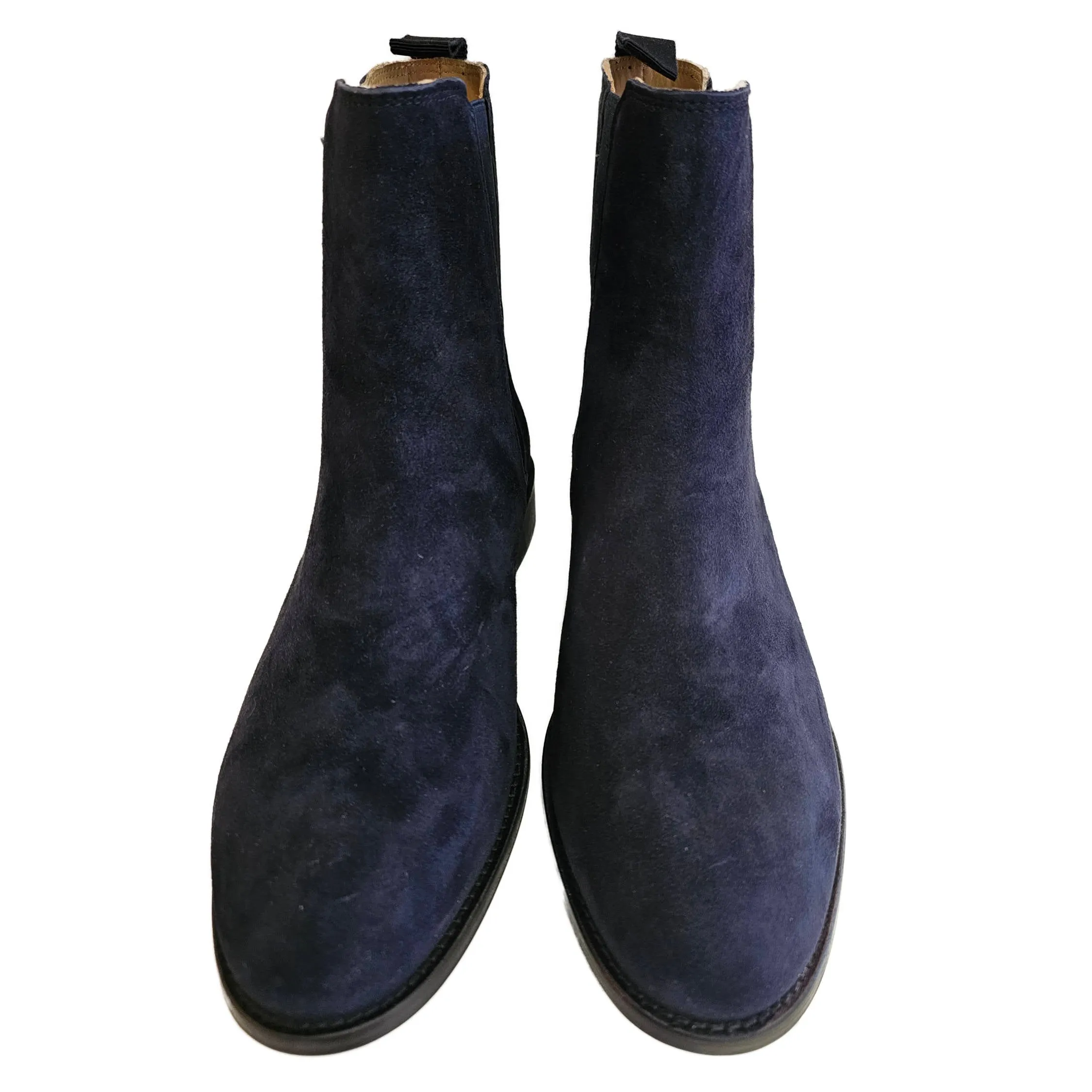 Milliways, Wildleder-Chelseaboots in Marineblau
