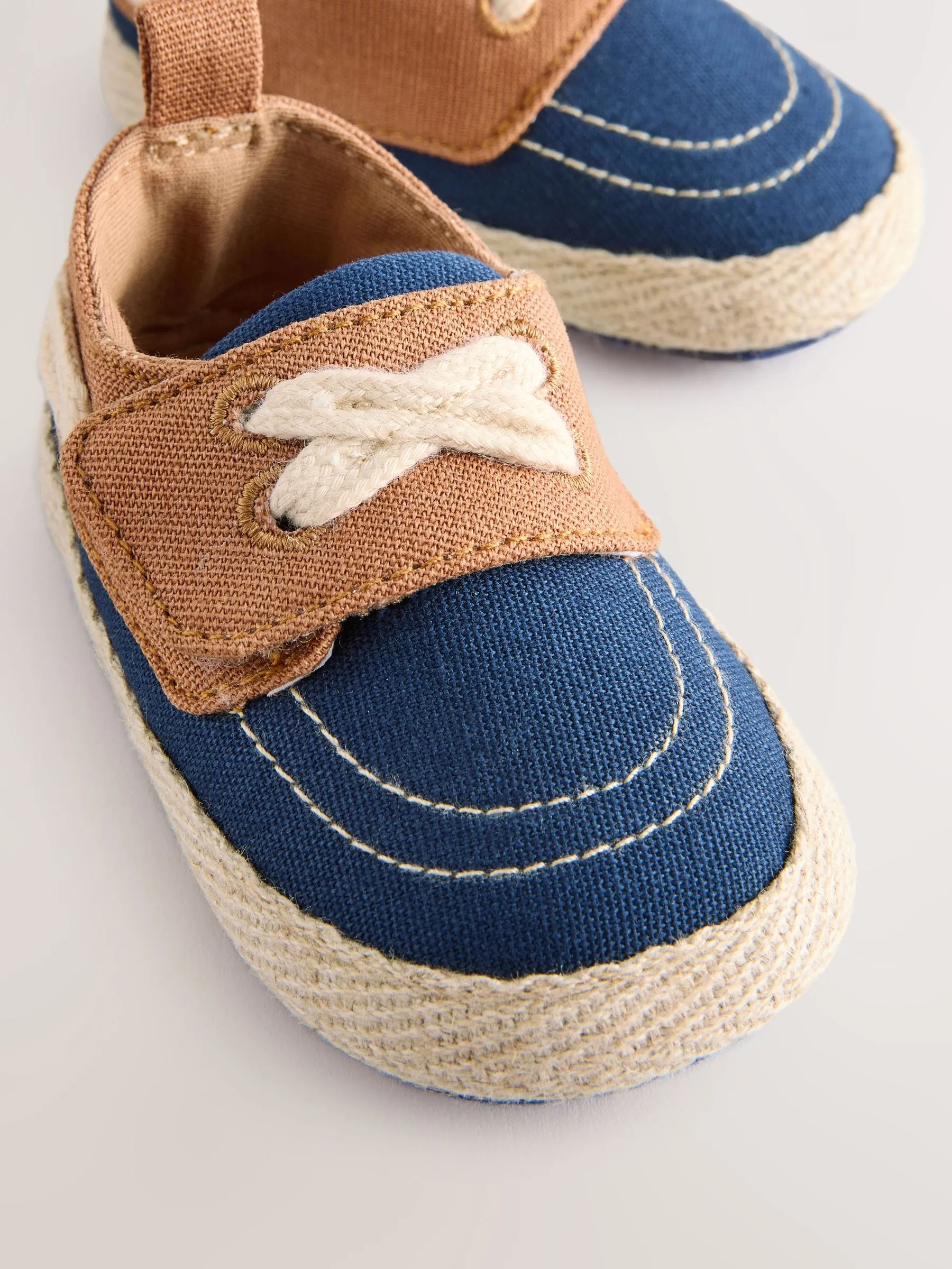 Navy Baby Boat Loafer Shoes (0-24mths)