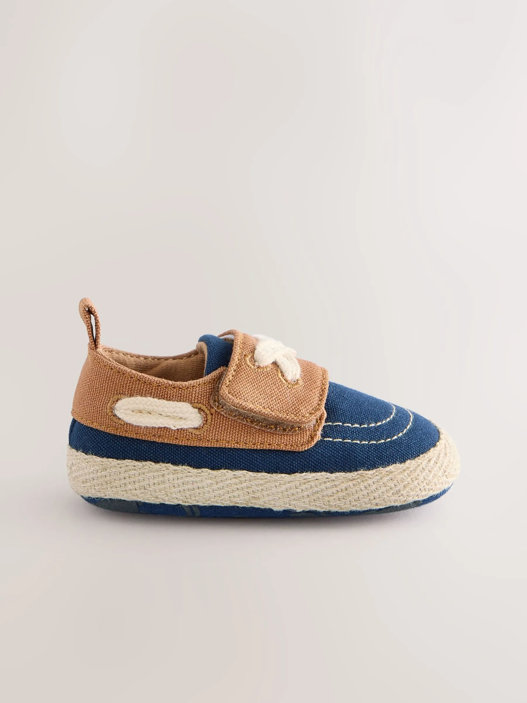 Navy Baby Boat Loafer Shoes (0-24mths)