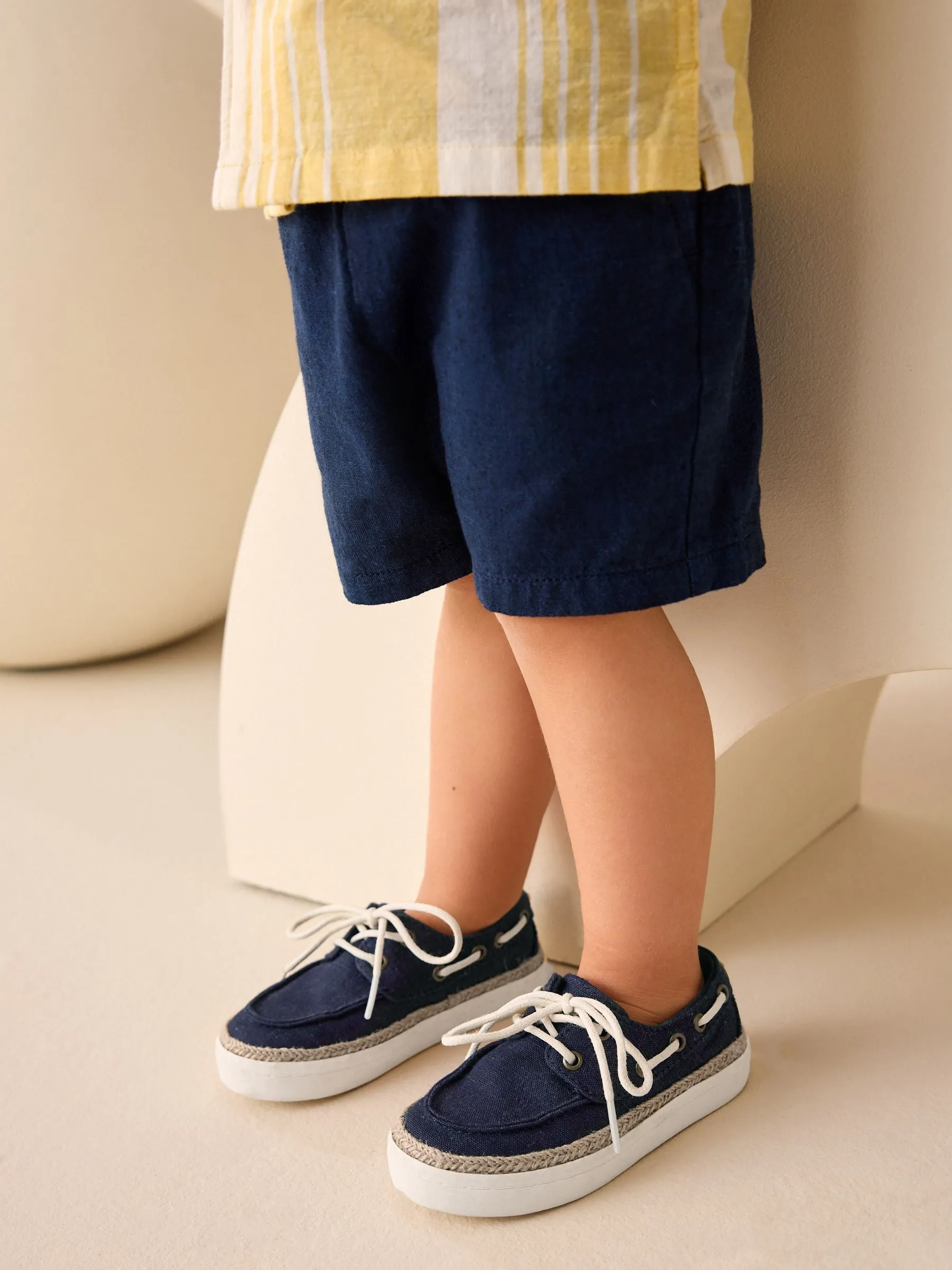 Navy Boat Shoes
