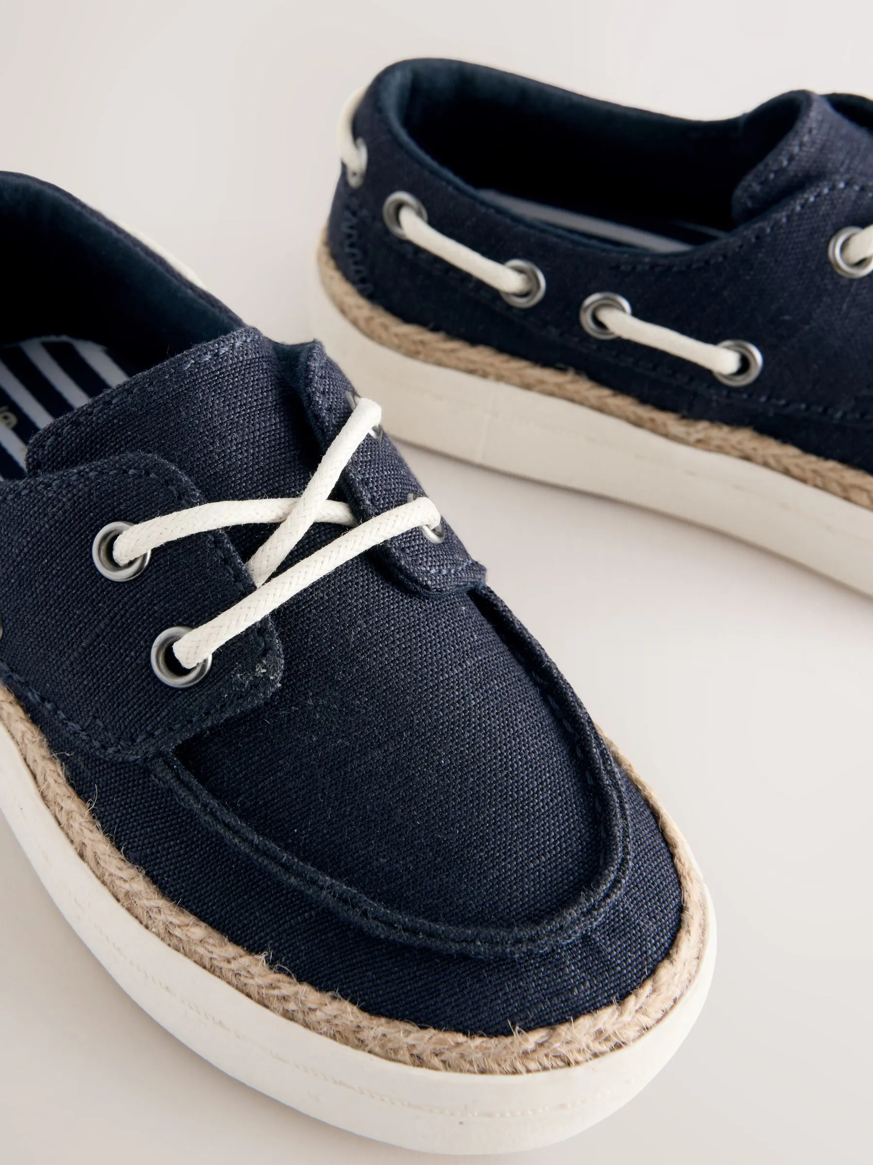 Navy Boat Shoes