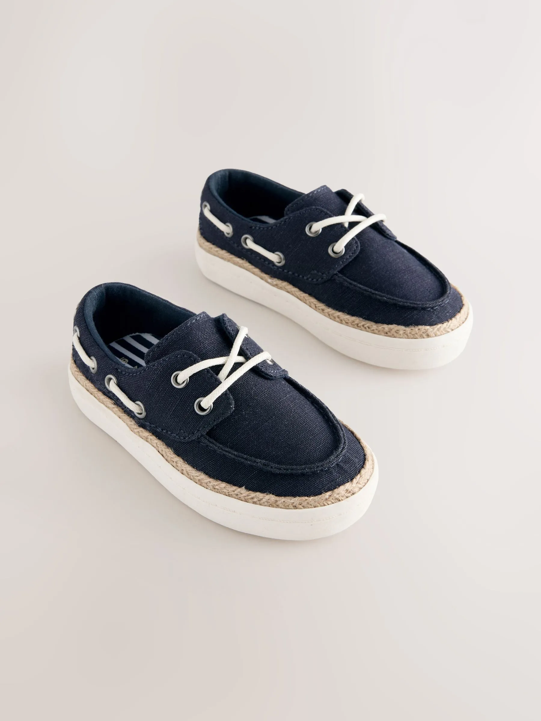 Navy Boat Shoes