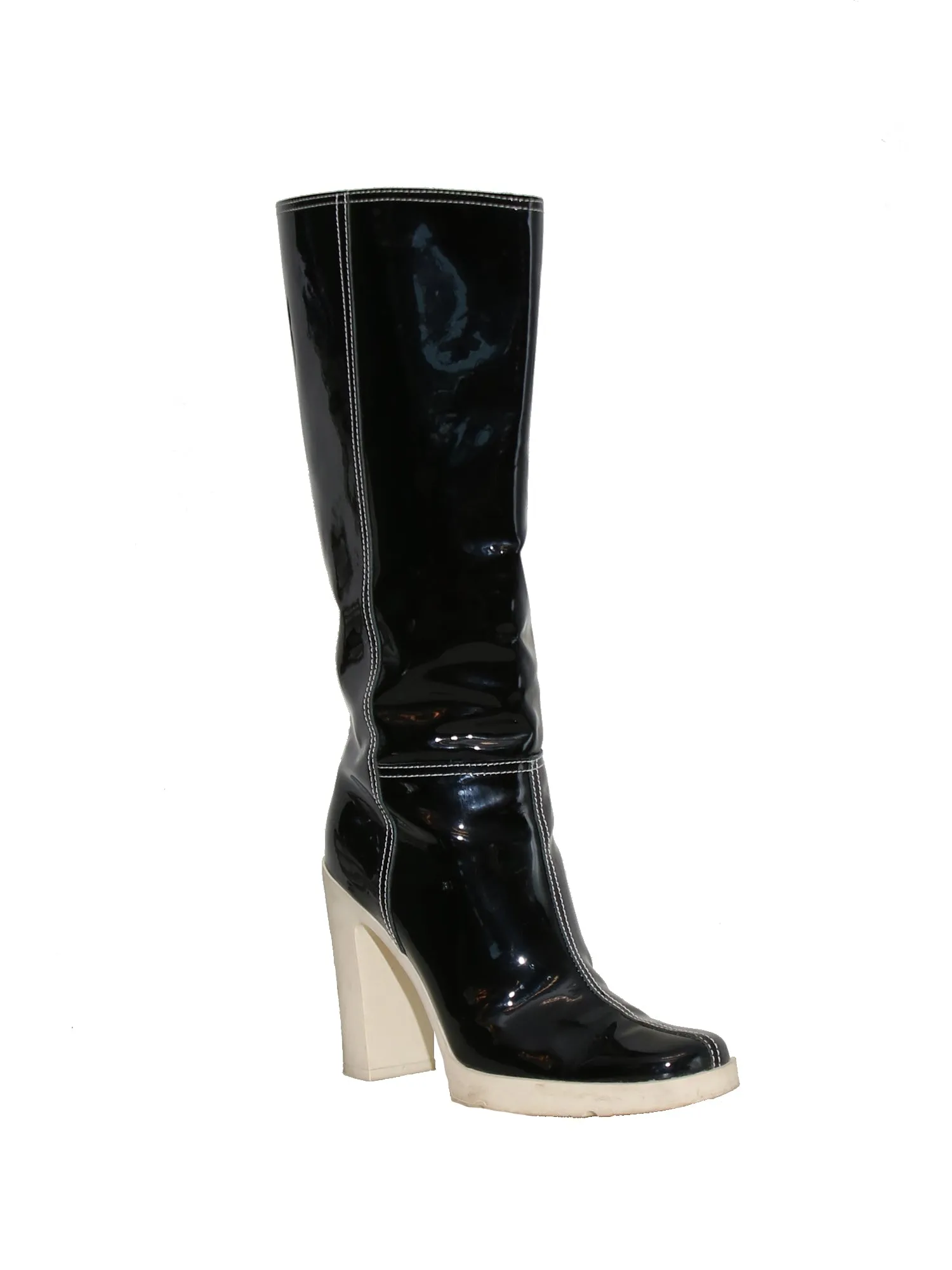 Patent Leather Boots