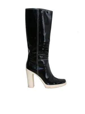 Patent Leather Boots