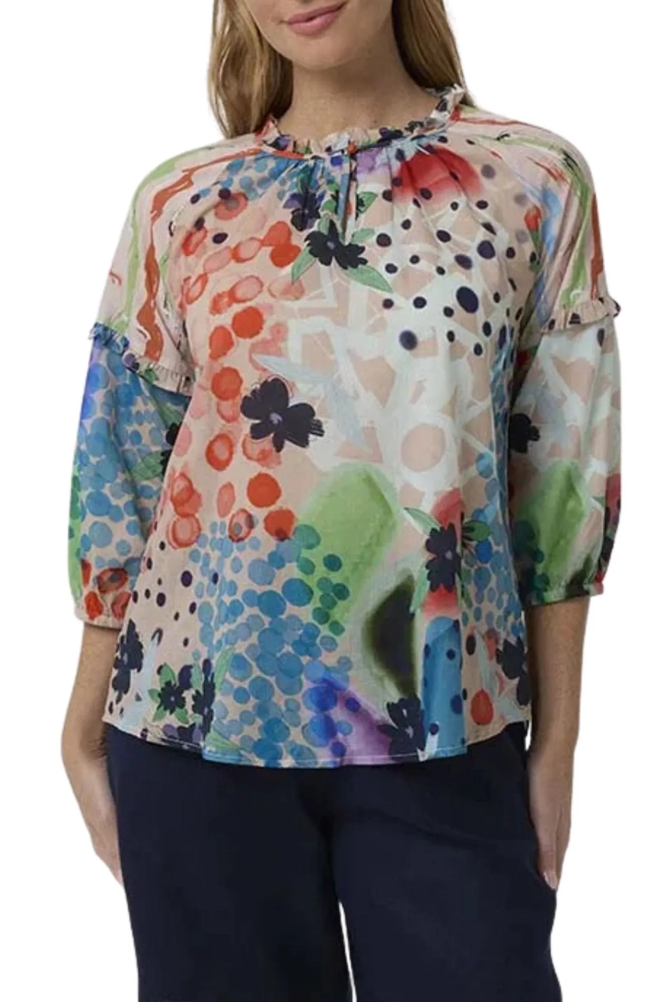 RESORT PRINT TOP - YT24H4097