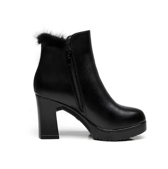 Small Size Platform High Heel Boots AP201