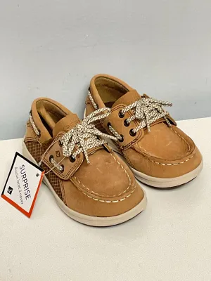 Sperry Top-Sider Child Shoe Size 7.5 Tan Shoes