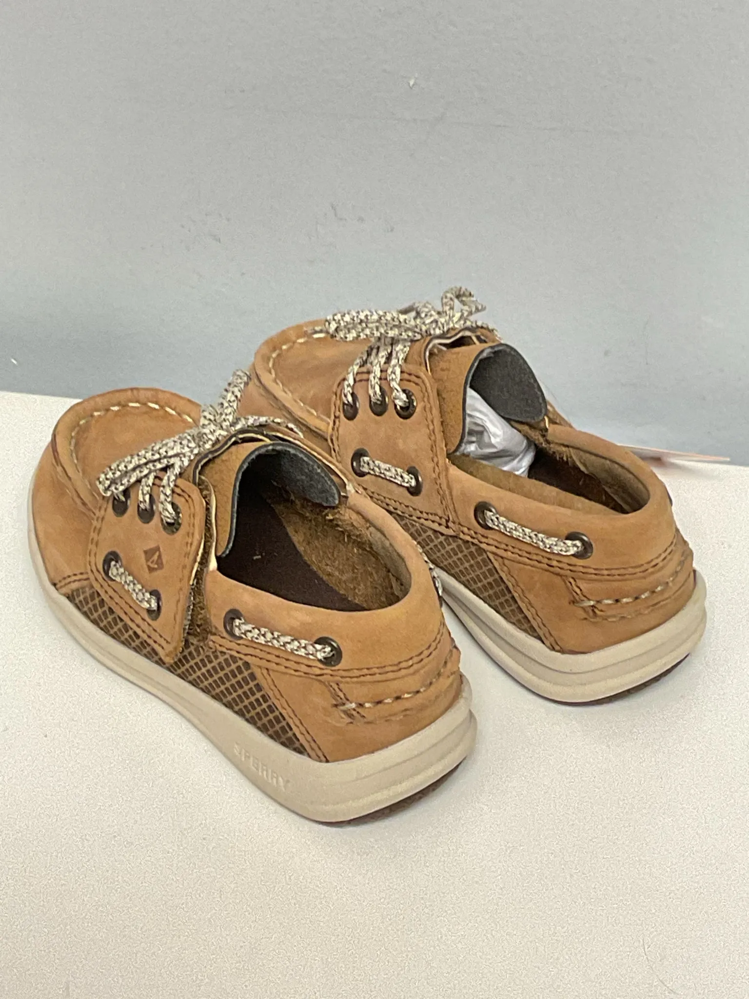 Sperry Top-Sider Child Shoe Size 7.5 Tan Shoes