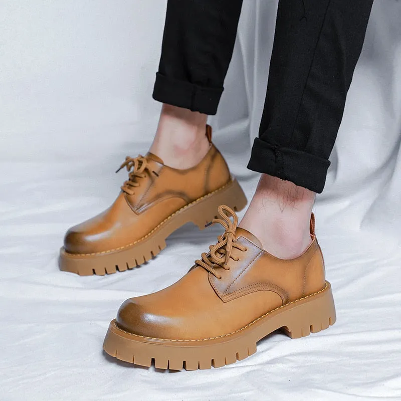 Toxyno Oxfords Platform Shoes