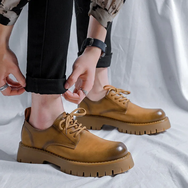 Toxyno Oxfords Platform Shoes