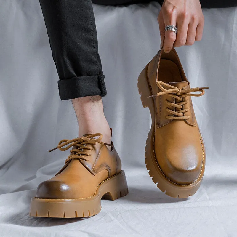 Toxyno Oxfords Platform Shoes