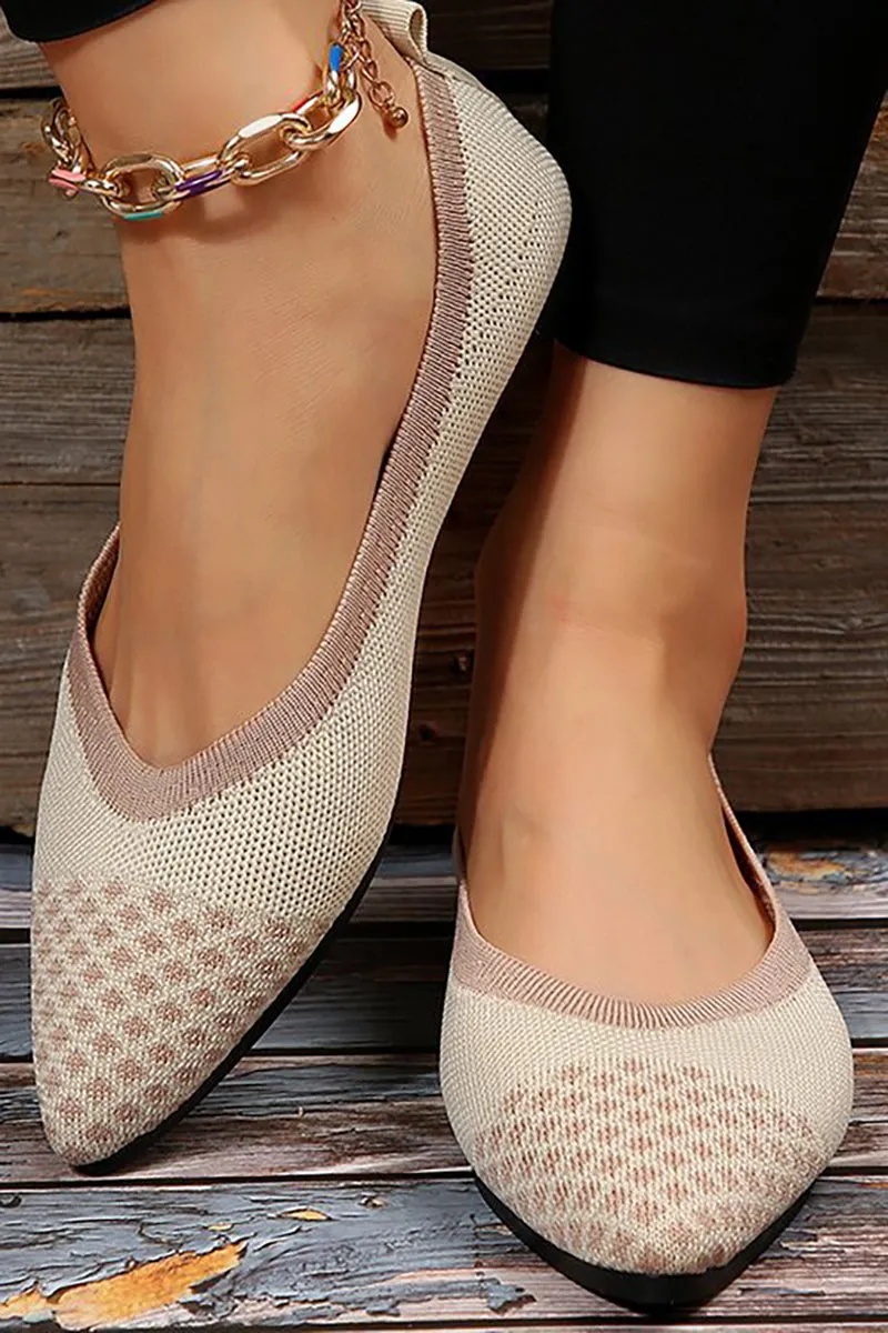 Womens Pointed Toe Casual Flats